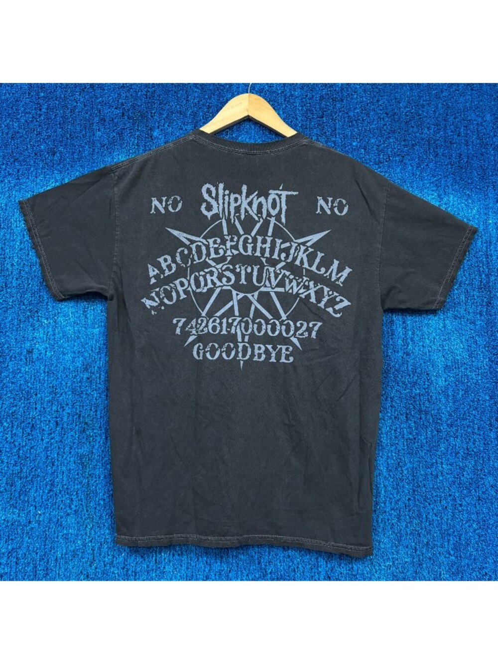 Slipknot Ouija Spirit Board Barcode Groove Metal Band Tee L
